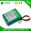Gle AA 3.6v 1500mah batería recargable 3.6v ni-mh paquete de baterías